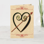 Cartes Pour Fêtes Annuelles Des frappes mignonnes à nouveau (Devant)