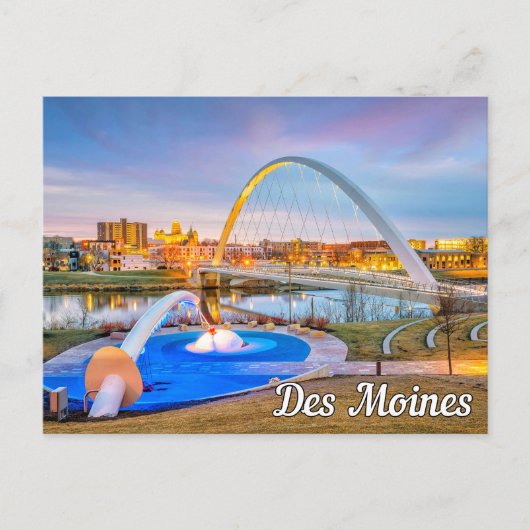 Cartes Pour Fêtes Annuelles Des Moines, Iowa, États-Unis (Devant)