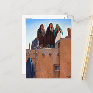 Cartes Pour Fêtes Annuelles Des regards de la maison par Maynard Dixon