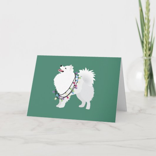 Cartes Pour Fêtes Annuelles Design de Noël Eskimo américain (Devant)