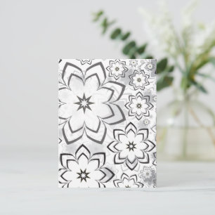 Cartes Pour Fêtes Annuelles Design floral 11