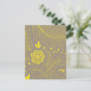 Cartes Pour Fêtes Annuelles Design floral 18