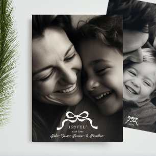 Cartes Pour Fêtes Annuelles design moderne et tendance noël arc 2 photo