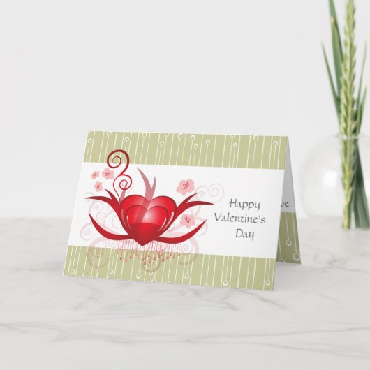 Cartes Pour Fêtes Annuelles Design Valentines (Devant)