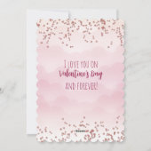 Cartes Pour Fêtes Annuelles Designs féminins Heureuses Saintes-Valentin (Dos)