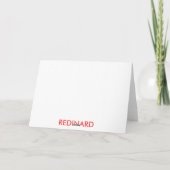 CARTES POUR FÊTES ANNUELLES DÉSOLÉ (Dos)
