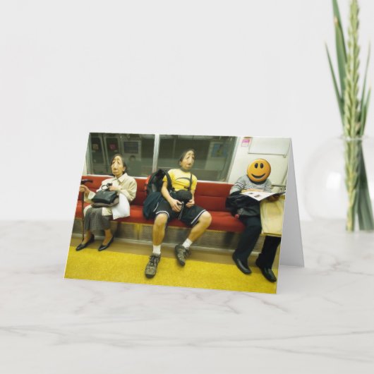 CARTES POUR FÊTES ANNUELLES DÉSOLÉ (Devant)