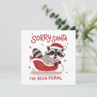 Désolé Père Noël j'ai été sauvage Noël drôle