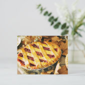 Cartes Pour Fêtes Annuelles Dessert Thanksgiving (Debout devant)