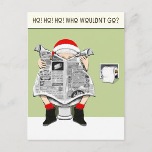 Cartes Pour Fêtes Annuelles Dessin animé drôle de Noël