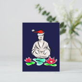 Cartes Pour Fêtes Annuelles Dessin du Bouddha de Noël (Debout devant)