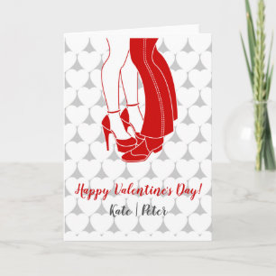 Cartes Pour Fêtes Annuelles Deux baisers le jour de la Saint-Valentin