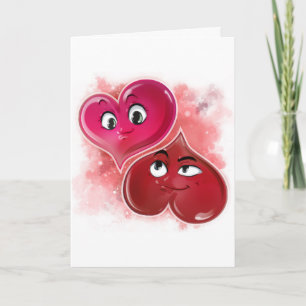 Cartes Pour Fêtes Annuelles Deux de A Genre Valentine's Day Card