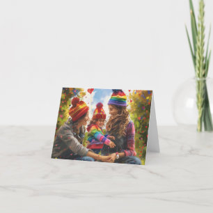 Cartes Pour Fêtes Annuelles Deux mamans Art numérique