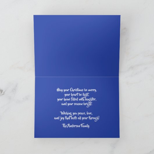 Cartes Pour Fêtes Annuelles Deux mignonnes chiots à Santa Hats (Intérieur)