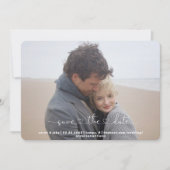 Cartes Pour Fêtes Annuelles Deux photos Simply Us Save the Date (Devant)