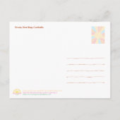 Cartes Pour Fêtes Annuelles Devata statue Siem Reap Cambodia Postcard (Dos)