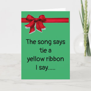 CARTES POUR FÊTES ANNUELLES DÉVERSEZ LE RIBBON ROUGE AUTOUR DE VOUS À NOËL AVE