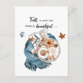 Cartes Pour Fêtes Annuelles Devis d'automne (Devant)