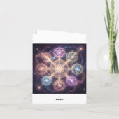 Cartes Pour Fêtes Annuelles Die 7 Chakren´7 (Dos)