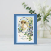 Cartes Pour Fêtes Annuelles Dieu bénissent Thy Pâques (Debout devant)