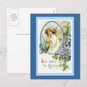 Cartes Pour Fêtes Annuelles Dieu bénissent Thy Pâques (Devant / Derrière)