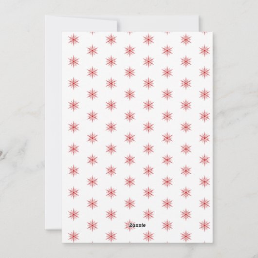 Cartes Pour Fêtes Annuelles Dieu Jul Motif scandinave Noël Salutation (Dos)