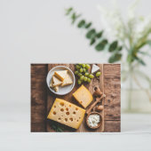 Cartes Pour Fêtes Annuelles Différents fromages (Debout devant)