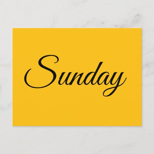 Cartes Pour Fêtes Annuelles dimanche (Devant)