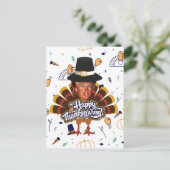 Cartes Pour Fêtes Annuelles "dinde d'atout de thanksgiving (Debout devant)