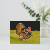 Cartes Pour Fêtes Annuelles Dinde de Thanksgiving (Debout devant)