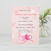 Cartes Pour Fêtes Annuelles Dîner de la Saint-Valentin (Debout devant)