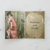 Cartes Pour Fêtes Annuelles Dîner de Noël personnalisable (Intérieur)