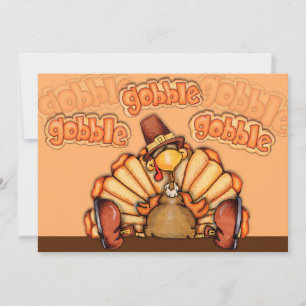 Cartes Pour Fêtes Annuelles Dîner Thanksgiving