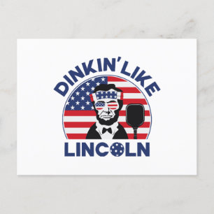 Cartes Pour Fêtes Annuelles Dinkin Comme Lincoln