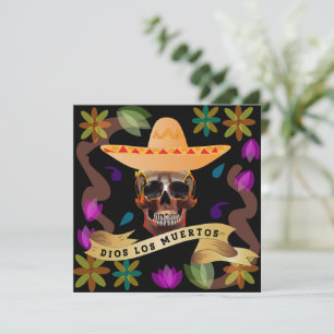 Cartes Pour Fêtes Annuelles Dios Los Muertos Jour des Morts