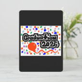 Cartes Pour Fêtes Annuelles Diplômé 2026 (Debout devant)