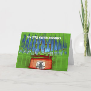 Cartes Pour Fêtes Annuelles Disparaissent sauvage ce Noël