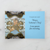 Cartes Pour Fêtes Annuelles Divine amour Valentine (Intérieur)