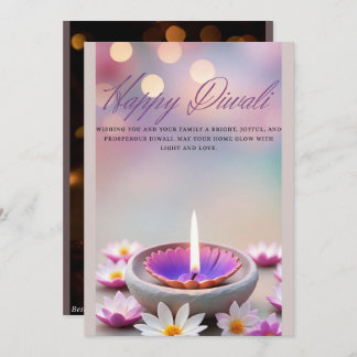 Cartes Pour Fêtes Annuelles Diwali 