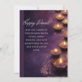 Cartes Pour Fêtes Annuelles Diwali Season (Devant)