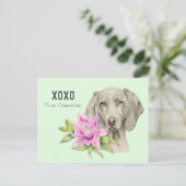 Cartes Pour Fêtes Annuelles Dog | Valentine (Debout devant)
