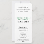 Cartes Pour Fêtes Annuelles Doggen Weihnachtskarten mit vielle Texte (Dos)