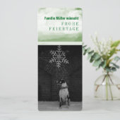 Cartes Pour Fêtes Annuelles Doggen Weihnachtskarten mit vielle Texte (Debout devant)