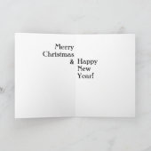 Cartes Pour Fêtes Annuelles Doggie dans la fenêtre de Noël (Intérieur)