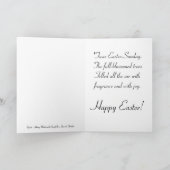 Cartes Pour Fêtes Annuelles Dogwood de Pâques (Intérieur)