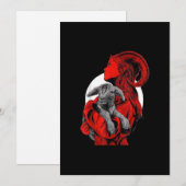 Cartes Pour Fêtes Annuelles Don de chèvre Satan (Devant / Derrière)