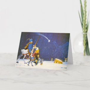 Cartes Pour Fêtes Annuelles DON QUIJOTE - ¡ Feliz Navidad ! - Tarjeta Navidad
