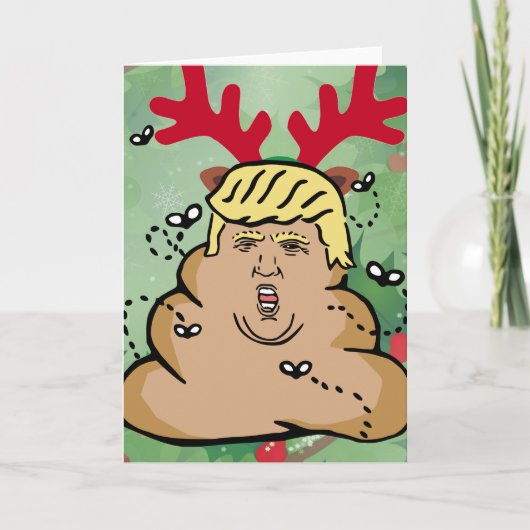 Cartes Pour Fêtes Annuelles donald trump (Devant)