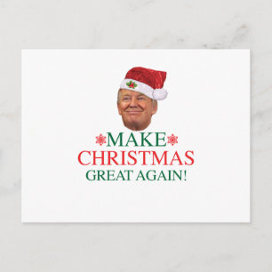 Cartes Pour Fêtes Annuelles Donald Trump - Rendre la beauté de Noël